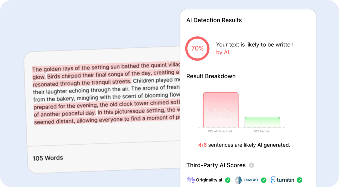 Step 2: Run AI Detection
